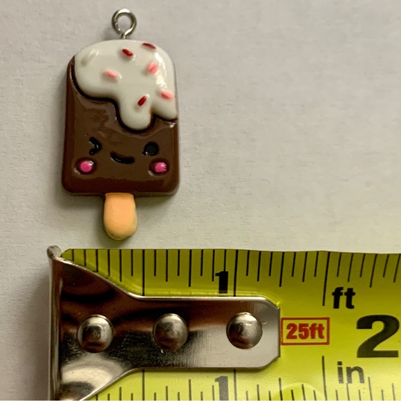 SOLD❗️Chocolate Ice Cream Bar Charm Pendant - Picture 7 of 8
